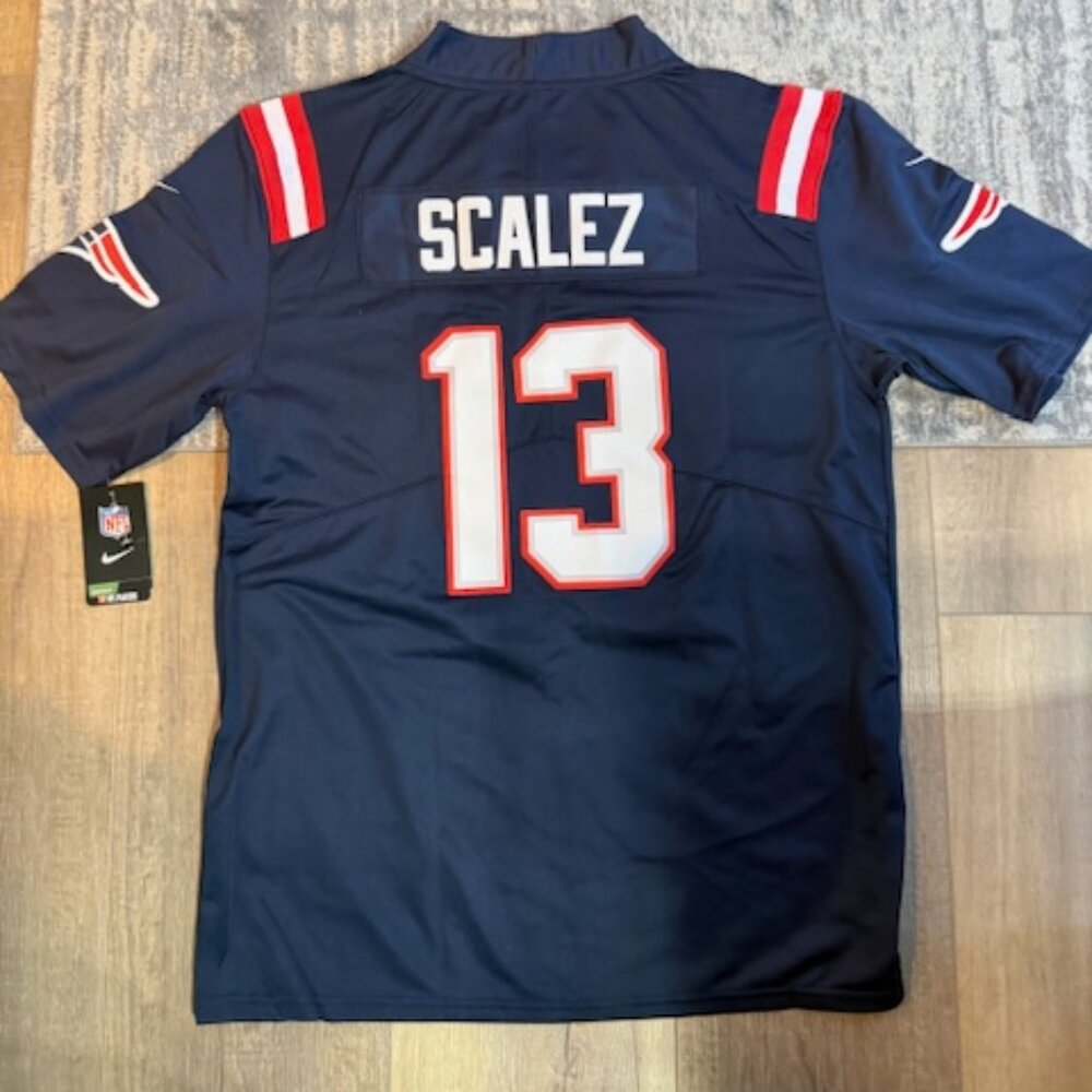 NEW NFL New England Patriots Scalez #13 Adult L